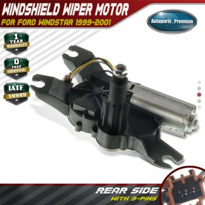 Motor limpiaparabrisas trasero sin bomba de lavadora para Ford Windstar 1999-2001 40-2033 Foto 1 de 4