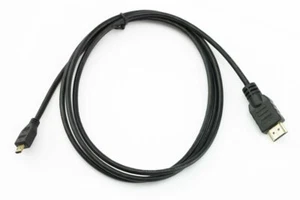USA 6 FT Micro HDMI to HDMI 1080P HD TV Video Out Cable For Gopro HD 3 Hero3 - Picture 1 of 2