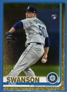 2019 Topps Update Series GOLD #US97 Erik Swanson Mariners Rookie RC #/2019 - Picture 1 of 2