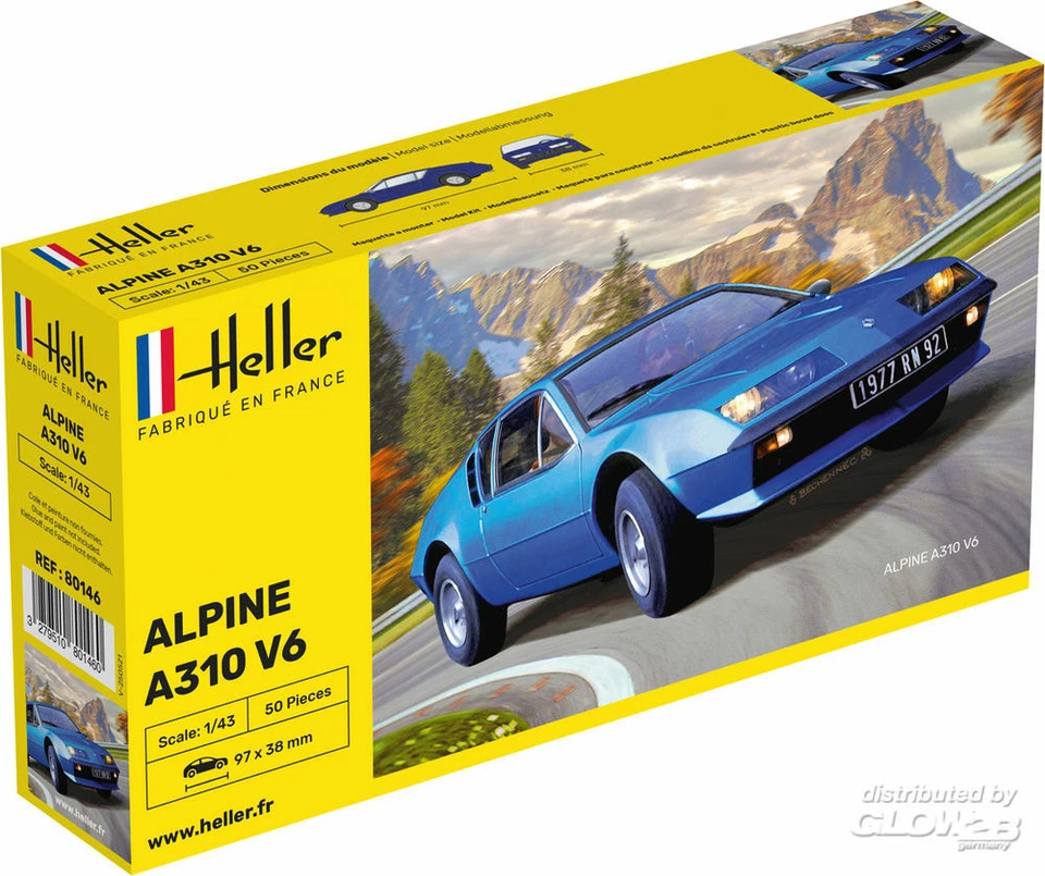Heller: Alpine A310 in 1:43 [1000801460] - Immagine 1 di 1