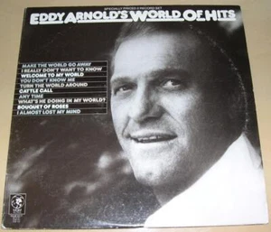 EDDY ARNOLD - Eddy Arnold's World of Hits (2LP, 1976) VG/VG+ - Picture 1 of 1
