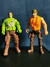 Set Of 2 Action Figures Chap Mei Soldier Rescue Force 4" Poseable Arms & Legs