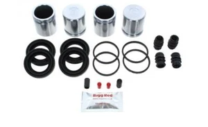 for NISSAN NAVARA D40 2004-19 FRONT Brake Caliper Rebuild Repair Kit +Pistons - Picture 1 of 3