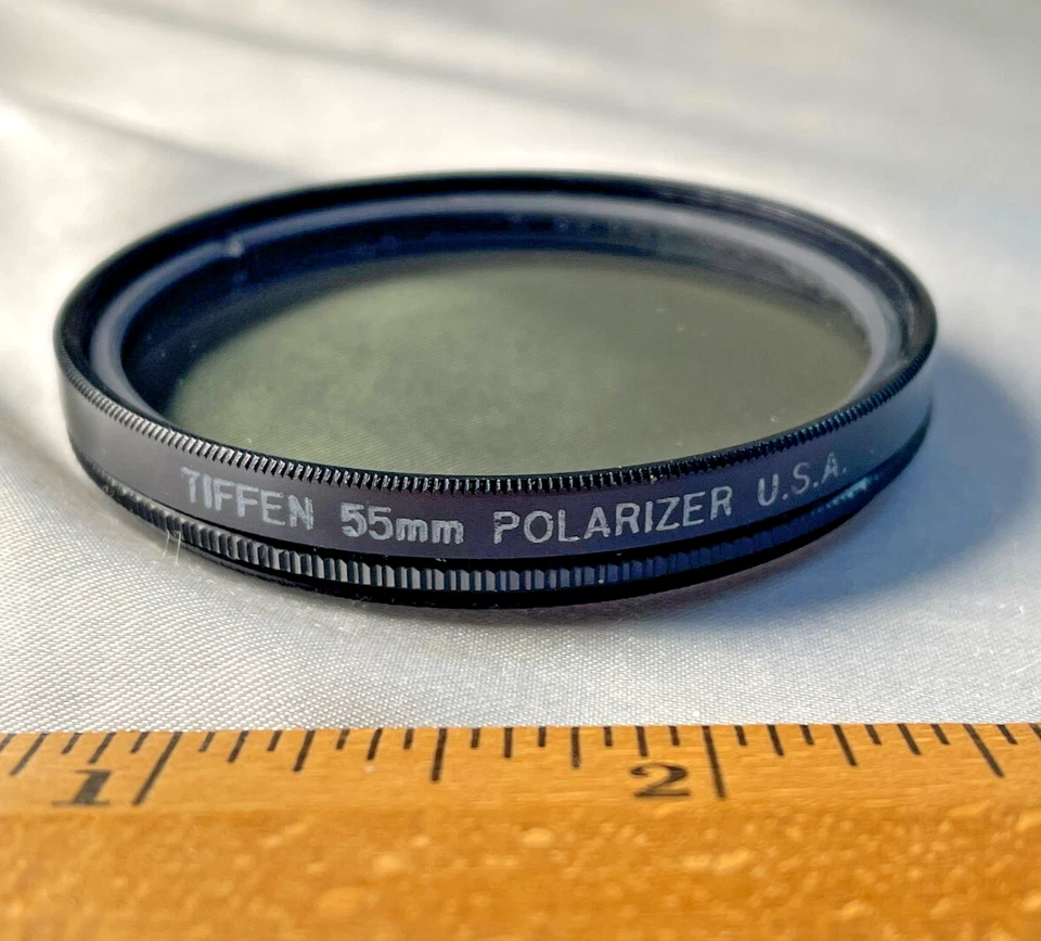 TIFFEN Camera Filter | 55 mm Polarizer | Made in USA - Image 1 of 3