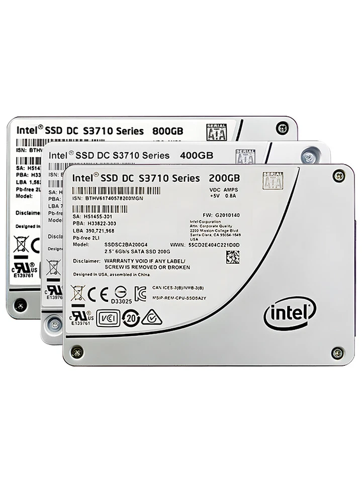 Intel SSD DC S3710 Series 400GB SSDSC2BA400G4 2.5"6Gb/s SATA  Solid State Drive - Image 1 of 1