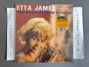 SEALED ETTA JAMES THE SECOND TIME AROUND LIMITED ORANGE COLOR VINYL REISSUE LP - Imagen 1 de 3