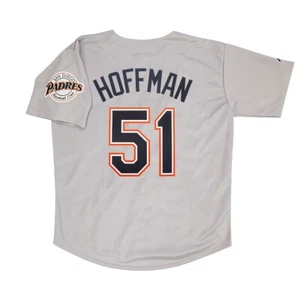Trevor Hoffman San Diego Padres 1998 Grey Road Jersey w/ Team Patch Men's S-3XL - Picture 1 of 7
