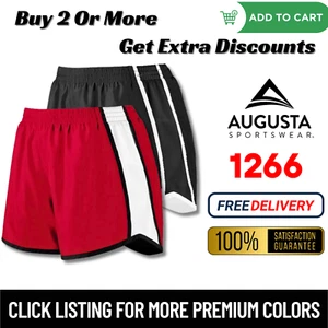Augusta Sportswear 1266 Girls Pulse Team Ultra Comfortable Super Stylish Shorts - Picture 1 of 10