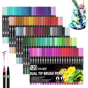  Bundle of Parblo PR-01 Two-Finger Glove and Arrtx Acrylic Paint  Pens, 32 Colors Brush Tip and Fine Tip (Dual Tip) Paint Markers for Rock  Painting, Water Based Acrylic Painting Supplies 