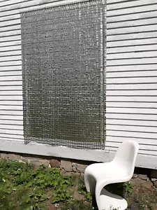 Paco Rabanne space curtain,silver,large size,very nice condition - Picture 1 of 17