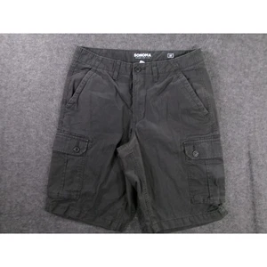 SONOMA Shorts Mens 32 Gray Cargo Baggy Utility Streetwear Modern Cotton - Picture 1 of 12