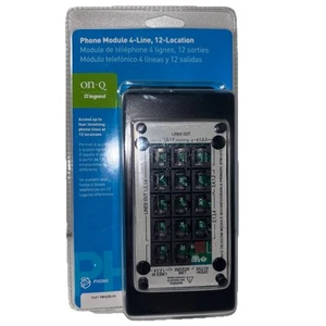 On-Q TM1475-V1 Telecom Module - 4 lines in/12 lines out - Zdjęcie 1 z 14