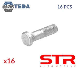STR-1201271 WHEEL BOLT NUT SET KIT S-TR 16PCS FOR IVECO DAILY IV,DAILY III - Picture 1 of 5
