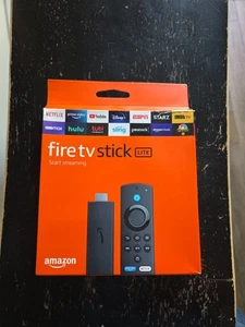 Amazon Fire TV Stick Lite HD Media Streamer mit Alexa-Sprachfernbedienung Lite - Schwarz - Bild 1 von 2