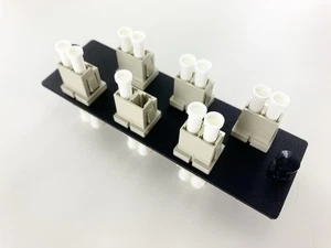 GEBRAUCHT - Panduit FAP6WEIDLC Panel 6 LC Duplex 6 Glasfaser Multimode/MM OM1 - Bild 1 von 3