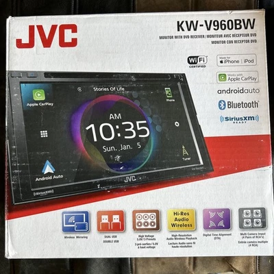 JVC KW-V960BW DVD - Image 1 of 4