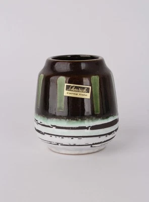 Scheurich europ-linie kleine bemalte Keramik Vase - Bild 1 von 4