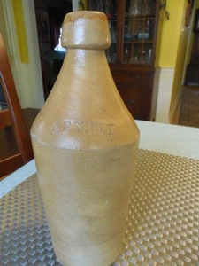 Antigua cerveza de gres G. B. Seely Nueva York - Imagen 1 de 7