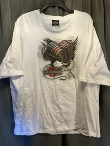 Harley Davidson Gettysburg PA Abraham Lincoln Graphic Shirt Sz XXXL - Picture 1 of 5
