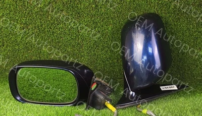 Пара оригинальных электрических боковых зеркал для дверей Lexus LS430 2001-2006 годов выпуска от оригинального производителя JDM б/у - Изображение 1 из 4