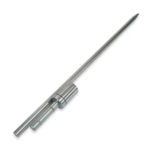 Hammer In Steel Ground Stake Spike with Rotating Spindle: Feather Flag Pole Base - Picture 1 of 3