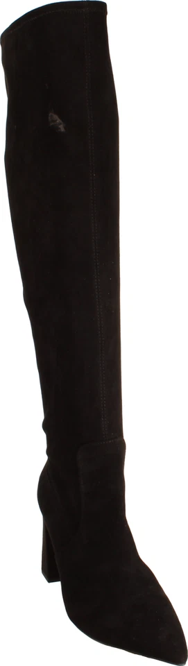 Wild Pair Eileene Women's Over The Knee Boots Black Faux Suede US Size 10.5 M - Image 1 of 4