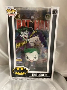 Funko Pop! Comic Covers The Joker 07 2022 Winter Convention New! - Picture 1 of 2