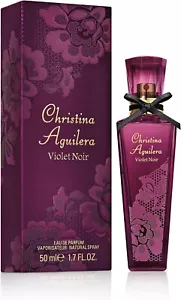 CHRISTINA AGUILERA VIOLET NOIR 50ML EDP WOMENS PERFUME FOR HER FREE DELIVERY - Picture 1 of 5