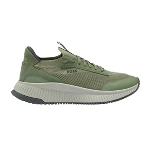 Hugo Boss TTNM Evo Entrenadores Verdes Para Hombre Talla UK 7 8 11 Tejido Superior 50498904 - Imagen 1 de 7