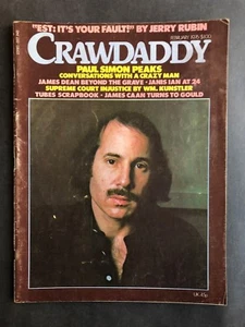 Crawdaddy Magazine February 1976 Paul Simon No ML - Picture 1 of 2