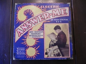 Vintage Electric Answer-Me Educational Toy by Tucker Toys Inc. - Picture 1 of 11