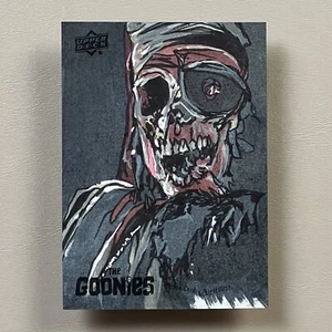 2024 The Goonies ONE-EYED WILLY 1 of 1 Sketch Card by Eric Medina #1/1 Autograph - Picture 1 of 6
