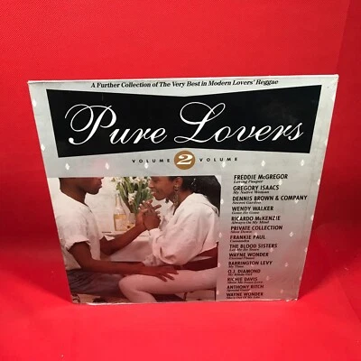 VARIOUS Pure Lovers Volume 2 1990 UK Vinyl LP Barrington Levy  Anthony Ritch - Image 1 of 4