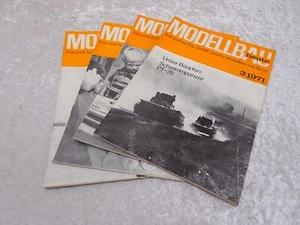 Jhzr3w - 4 x DDR Design Zeitschrift Modellbau heute - Vintage 1971 - Bild 1 von 8