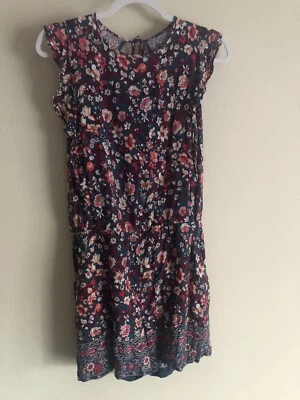 Pantalones Cortos Ann Taylor LOFT Estampado Floral Mameluco Talla M Foto 1 de 4