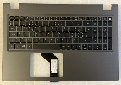 Tastiera Qwertz Swiss-Allemand Acer Aspire V3-575 6B.G5EN7.024 Grigio Monitor - Immagine 1 di 3