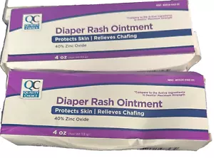 2/4 oz Quality Choice Diaper Rash Ointment. (Dented Boxes Product Perfect) - Picture 1 of 5