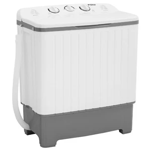 Portable Washing Machine 17 lbs Mini Compact Twin Tub, Wash (10lbs), Spin Combo - Picture 1 of 7