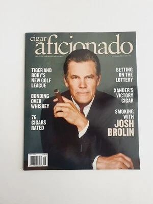 Cigar Aficionado Magazine July August 2024 Josh Brolin 76 Cigars Rated Whiskey Foto 1 de 2