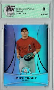 PGI 8 Mike Trout 2010 Bowman Platinum #PP5 Refractor #399/999 Rookie Card - Picture 1 of 1
