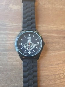 Men's NHL GAME TIME Chicago Blackhawks 2014 Stanley Cup Champions Watch - Picture 1 of 9