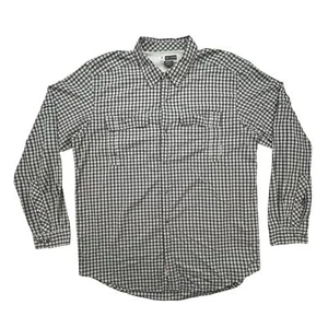 ExOfficio Shirt Mens XL Insect Shield Plaid Nylon Outdoor Travel Hiking ESCC-2B - Picture 1 of 11