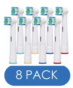 Electric Toothbrush Heads Compatible With Oral B Braun Replacement brush Head 🔥 - Picture 1 of 5