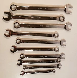 New Metric Combo Wrench Set JET Professional 10 pcs 8mm to 19mm (not complete) - Foto 1 di 4