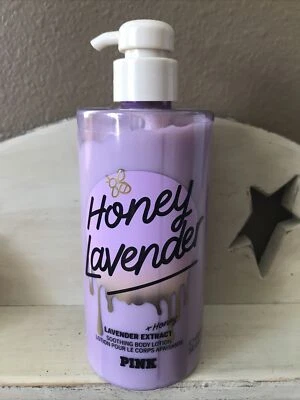 PINK By VS MIEL LAVANDA 14 fl oz Loción corporal calmante extracto de miel NUEVO Foto 1 de 4