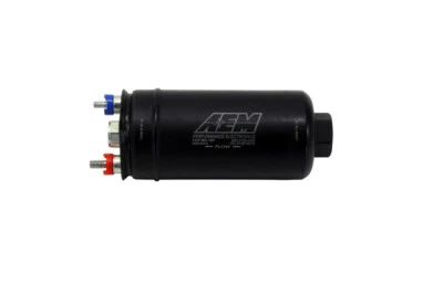 AEM Electronics 380lph Inline External High Flow Pressure Fuel Pump - 50-1005 - Image 1 of 4