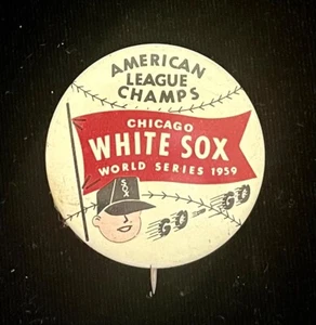 1959 American League Champs Chicago White Sox World Series Appearance Pin. - Picture 1 of 2