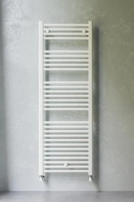 TERMOARREDO LAZZARINI MOD.SANREMO BIANCO DRITTO H1420MM(INTERASSE 40,45,50,55) - Immagine 1 di 3