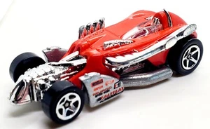 1997 HOT WHEELS SALTFLAT RACER RED & CHROME 1:64 DIECAST 3 1/8" RACE CAR - Picture 1 of 6
