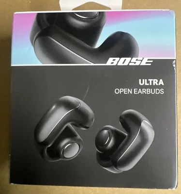 Bose Headphones Ultra Open Earbuds Wireless Bluetooth In-Ear Black 881046-0010 - Image 1 of 4